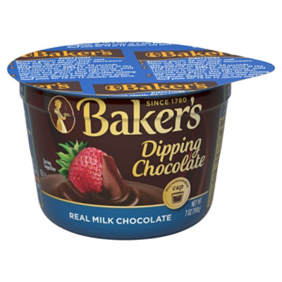 Baker's Real Milk Dipping Chocolate - 7 Oz - Image 1