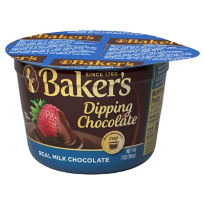 Baker's Real Milk Dipping Chocolate - 7 Oz - Image 4