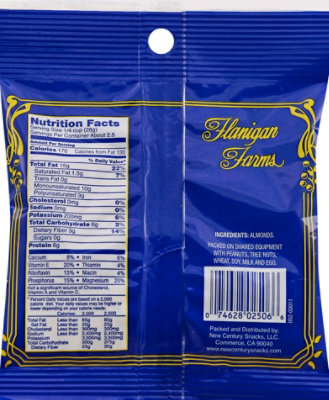 Flanigan Farms Almonds Slivered - 2.5 Oz - Image 3