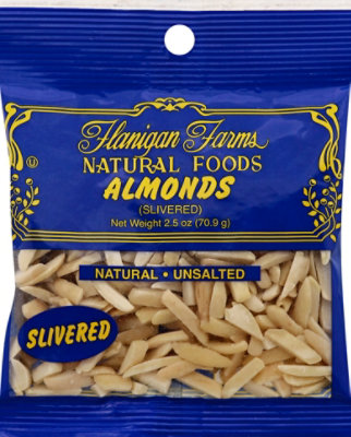 Flanigan Farms Almonds Slivered - 2.5 Oz - Image 2