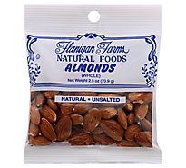Flanigan Farms Almonds Whole Shelled - 2.5 Oz