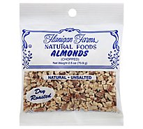 Flanigan Farms Almonds Chopped Dry Roasted - 2.5 Oz
