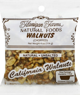 Flanigan Farms Walnuts Chopped - 4 Oz - Image 2