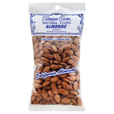 Flanigan Farms Almonds Whole - 12 Oz - Image 1