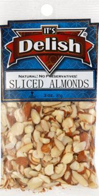 Its Delish Almonds Sliced - 3 Oz - Image 2