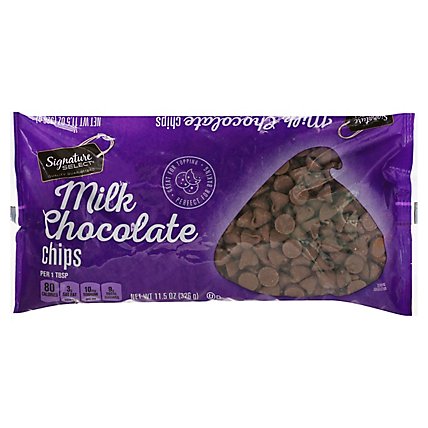 Signature SELECT Chocolate Chips Milk Chocolate - 11.5 Oz - Image 3