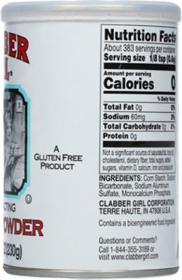 Clabber Girl Baking Powder - 8.1 Oz - Image 4