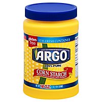 Argo Corn Starch 100% Pure Stay Fresh Container - 16 Oz - Image 1