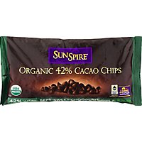 SunSpire Chocolate Chips Organic Semi-Sweet - 9 Oz - Image 1