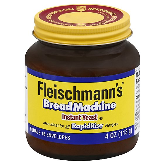 Fleischmanns Yeast Instant Bread Machine - 4 Oz