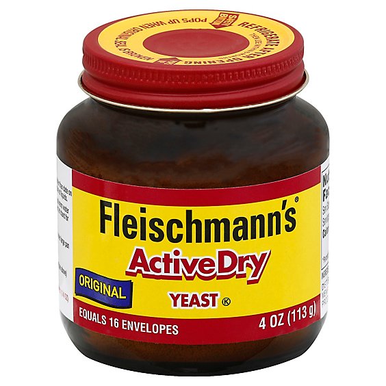 Fleischmanns ActiveDry Yeast Original - 4 Oz