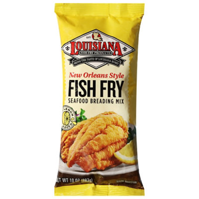  Louisiana Fish Fry New Orleans Style Lemon Added- 10 Oz 