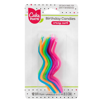 Betty Crocker Candles Neon Crazy Curl - 12 Count - Image 3