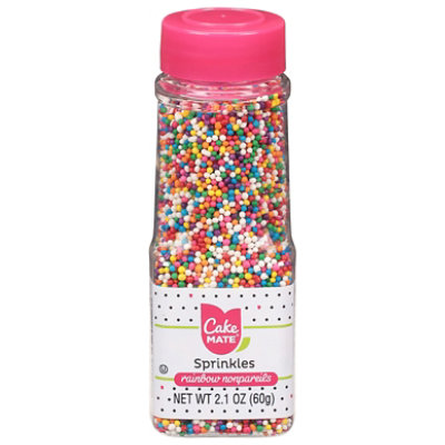 Betty Crocker Decorating Decors Sprinkles Rainbow Nonpareil - 2 Oz - Image 3