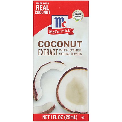 McCormick Coconut Extract With Other Natural Flavors - 1 Fl. Oz. - Image 1