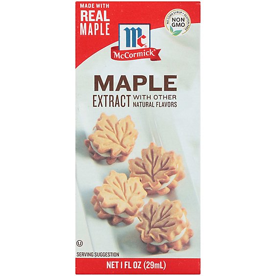 McCormick Maple Extract With Other Natural Flavors - 1 Fl. Oz.