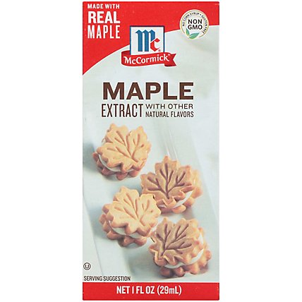 McCormick Maple Extract With Other Natural Flavors - 1 Fl. Oz. - Image 1