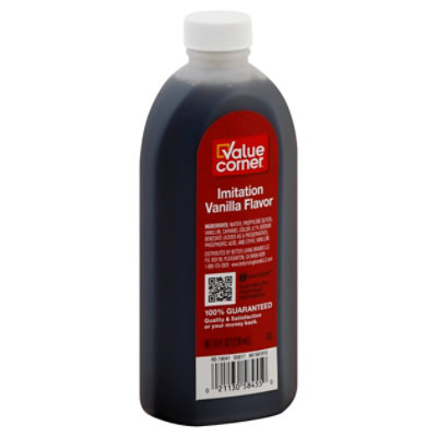 Value Corner Imitation Vanilla Flavor - 8 Fl. Oz. - Image 1