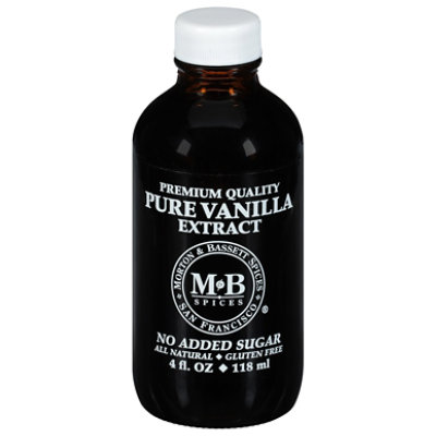 Morton & Bassett Extract Pure Vanilla - 4 Fl. Oz. - Image 2