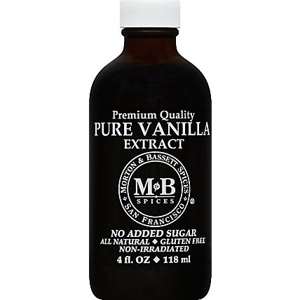 Morton & Bassett Extract Pure Vanilla - 4 Fl. Oz. - Image 2