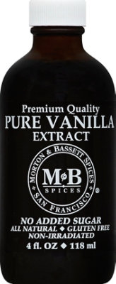 Morton & Bassett Extract Pure Vanilla - 4 Fl. Oz. - Image 2