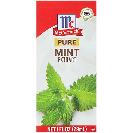 McCormick Pure Mint Extract - 1 Fl. Oz. - Image 1