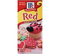 McCormick Red Food Color - 1 Fl. Oz.