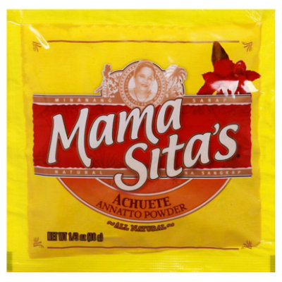 Mama Sitas Powder Annatto Achuete - 0.33 Oz