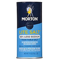 Morton Lite Salt - 11 Oz - Image 2