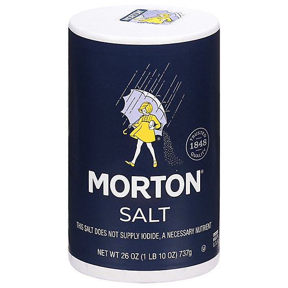 Morton Salt Plain - 26 Oz