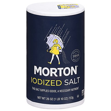 Morton Salt Iodized - 26 Oz - Image 3