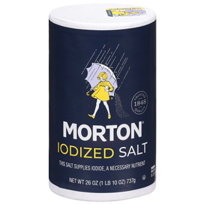 Morton Salt Iodized - 26 Oz - Image 3