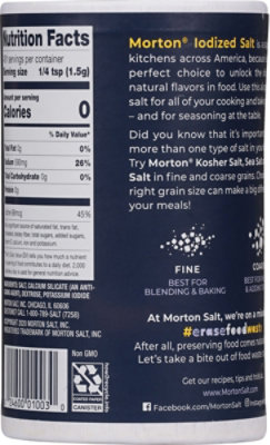 Morton Salt Iodized - 26 Oz - Image 6