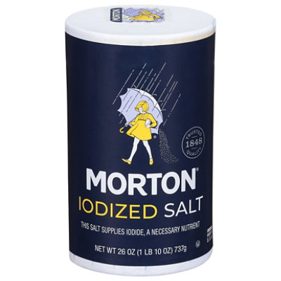 Morton Salt Iodized - 26 Oz - Image 2