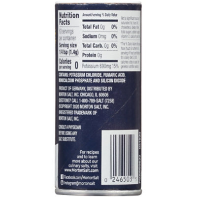 Morton Salt Substitute - 3.125 Oz - Image 5