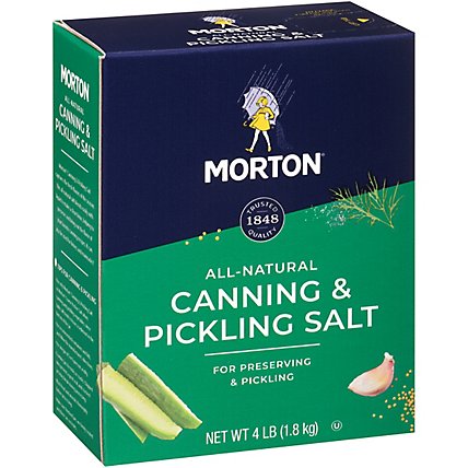 Morton Salt Canning & Pickling - 4 Lb - Image 2