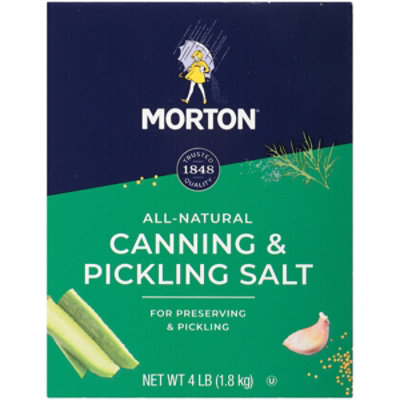 Morton Salt Canning & Pickling - 4 Lb