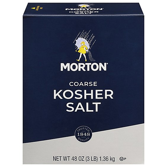 Morton Salt Kosher Coarse - 48 Oz