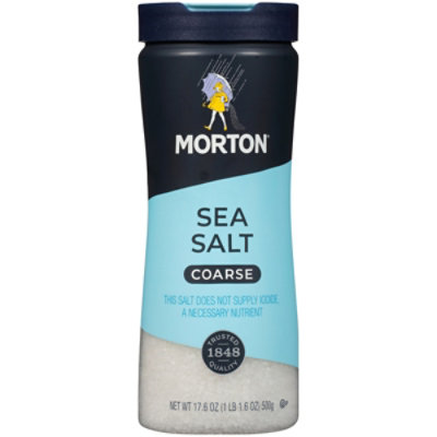 Morton Sea Salt Mediterranean Coarse - 17.6 Oz - Image 2