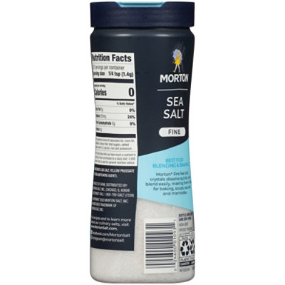 Morton Sea Salt Mediterranean Fine - 17.6 Oz - Image 5