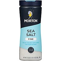 Morton Sea Salt Mediterranean Fine - 17.6 Oz - Image 2
