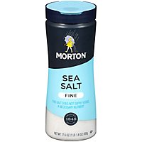 Morton Sea Salt Mediterranean Fine - 17.6 Oz - Image 1