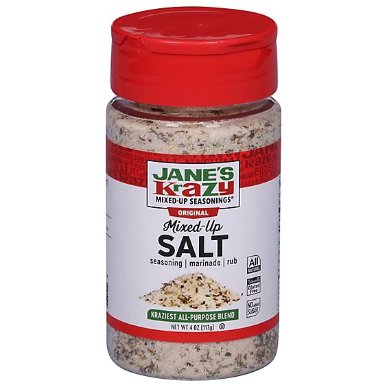 Janes Krazy Mixed-Up Seasonings Original Mixed-Up Salt - 4 Oz