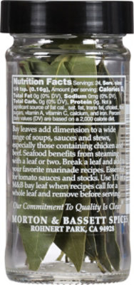 Morton & Bassett Bay Leaves - 0.14 Oz - Image 5