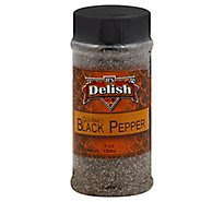 Its Delish Black Pepper Gourmet - 7 Oz
