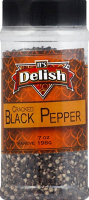 Its Delish Black Pepper Cracked - 7 Oz - Image 2