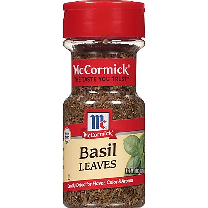 McCormick Basil Leaves - 0.62 Oz - Image 1