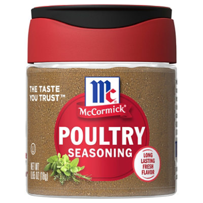 Morton & Bassett Seasoning, Poultry - 2.1 oz