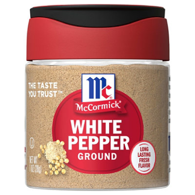 McCormick Pepper White Ground - 1 Oz