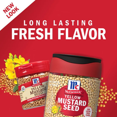 McCormick Yellow Mustard Seed - 1.4 Oz - Image 3